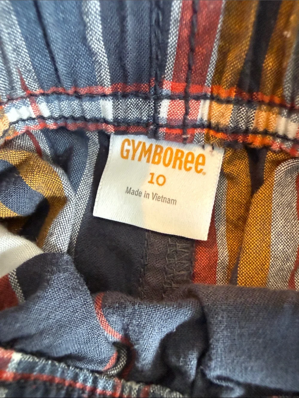 Gymboree Boys Multicolor Shorts Lot - Tan, Light Gray, Charcoal, Plaid, Brown